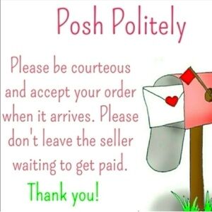 Posh Politely & Please Accept Your Order